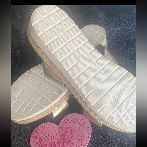 Franco sarto slip on platform sandals size10 - Picture 4 of 4